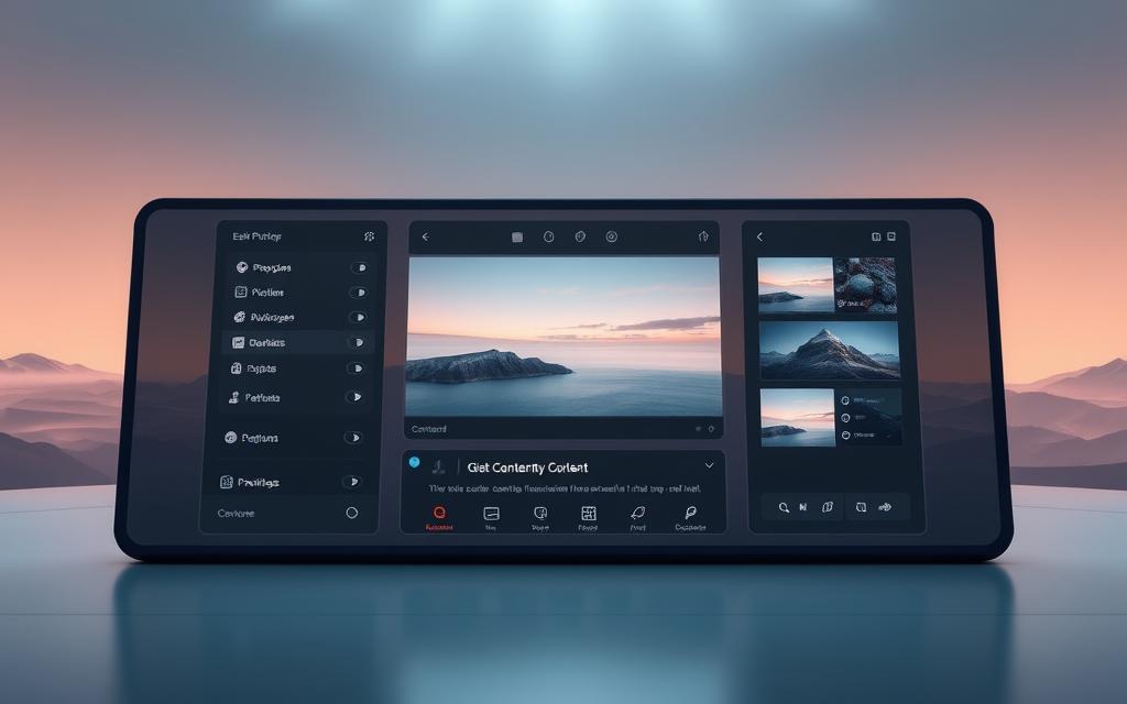 Copilot content generation interface