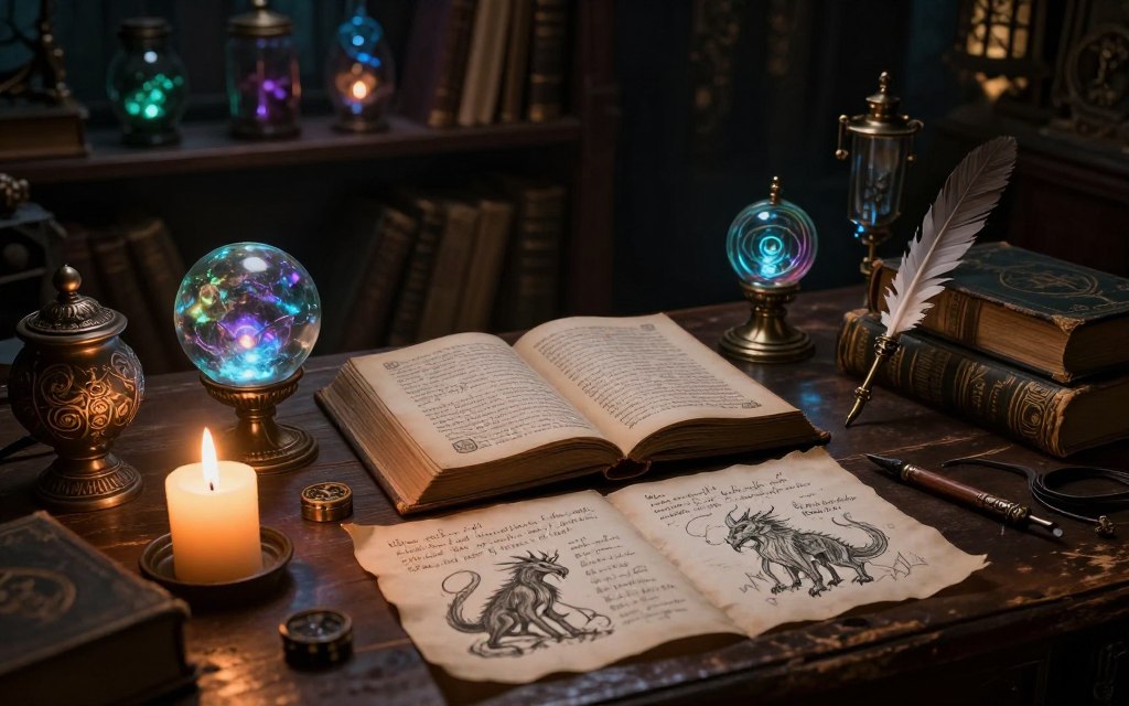 dark fantasy AI prompts