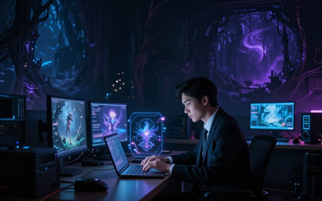 how to make dark fantasy ai videos